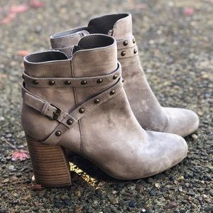 BP booties with studs